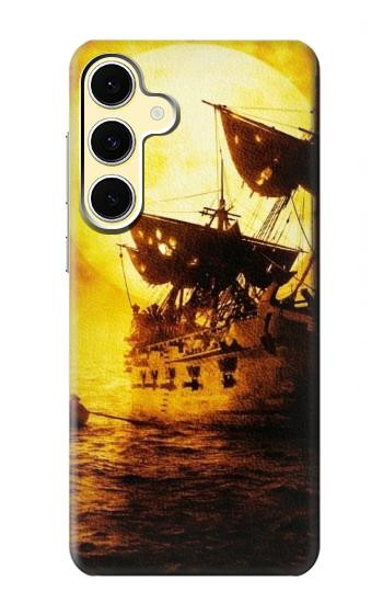 S0841 Pirates Black Pearl Hülle Schutzhülle Taschen für Samsung Galaxy S24 FE