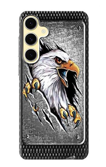 S0855 Eagle Metal Hülle Schutzhülle Taschen für Samsung Galaxy S24 FE