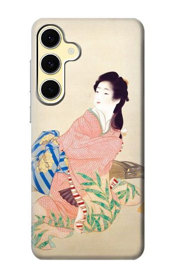 S0889 Japan Art Kimono Hülle Schutzhülle Taschen für Samsung Galaxy S24 FE