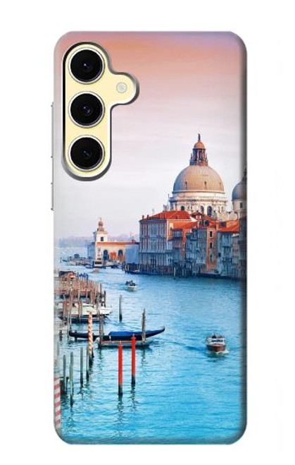 S0982 Beauty of Venice Italy Hülle Schutzhülle Taschen für Samsung Galaxy S24 FE