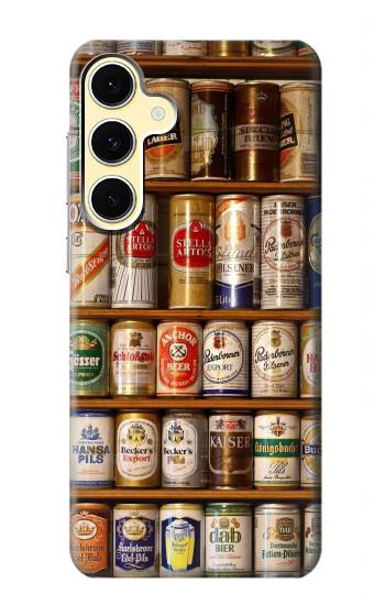 S0983 Beer Cans Collection Hülle Schutzhülle Taschen für Samsung Galaxy S24 FE