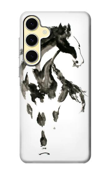 S1031 Horse Paintbrush Hülle Schutzhülle Taschen für Samsung Galaxy S24 FE