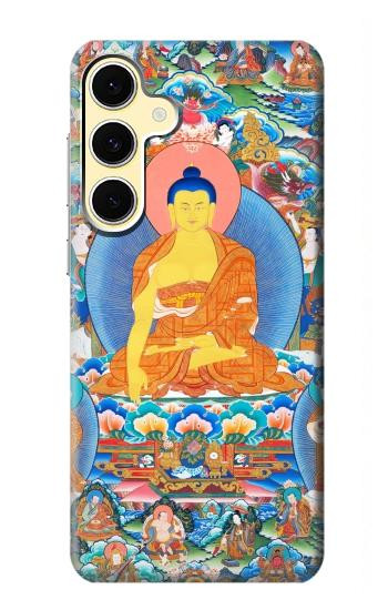 S1256 Buddha Paint Hülle Schutzhülle Taschen für Samsung Galaxy S24 FE