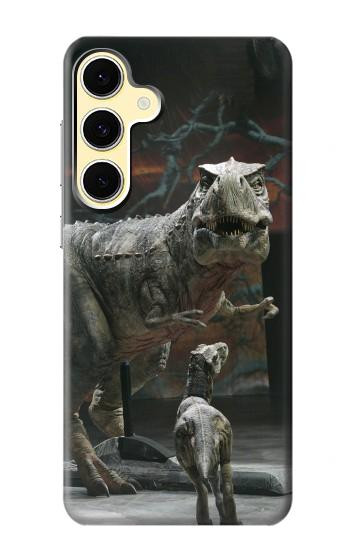 S1288 Dinosaur T Rex Museum Hülle Schutzhülle Taschen für Samsung Galaxy S24 FE