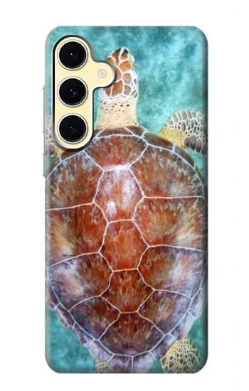 S1424 Sea Turtle Hülle Schutzhülle Taschen für Samsung Galaxy S24 FE