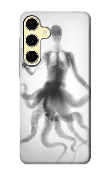 S1432 Skull Octopus X-ray Hülle Schutzhülle Taschen für Samsung Galaxy S24 FE