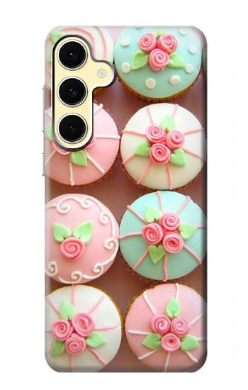 S1718 Yummy Cupcakes Hülle Schutzhülle Taschen für Samsung Galaxy S24 FE