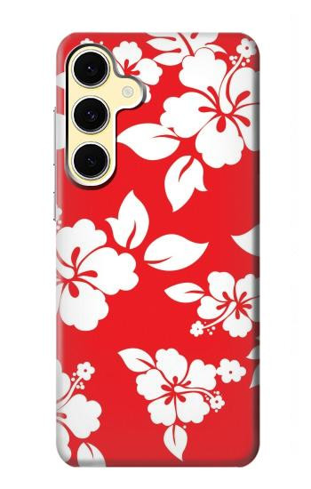 S1949 Hawaiian Hibiscus Pattern Hülle Schutzhülle Taschen für Samsung Galaxy S24 FE