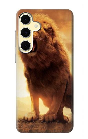 S1957 Lion Aslan Hülle Schutzhülle Taschen für Samsung Galaxy S24 FE