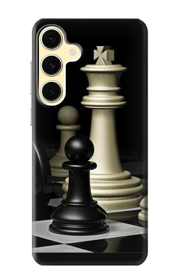 S2262 Chess King Hülle Schutzhülle Taschen für Samsung Galaxy S24 FE