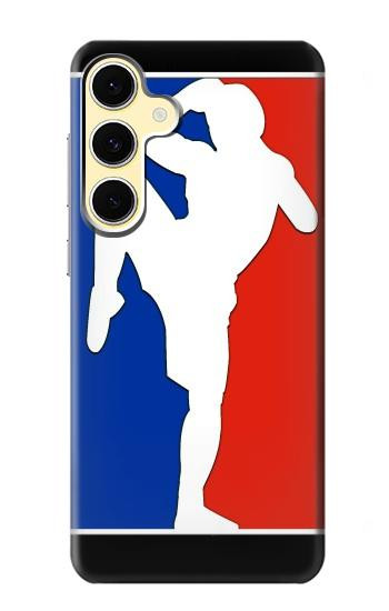 S2278 Muay Thai Kickboxing MMA Martial Art White Hülle Schutzhülle Taschen für Samsung Galaxy S24 FE