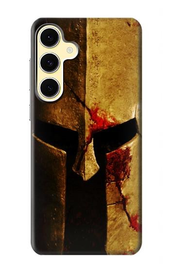 S2439 Warrior Spartan Helmet Hülle Schutzhülle Taschen für Samsung Galaxy S24 FE
