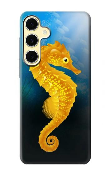 S2444 Seahorse Underwater World Hülle Schutzhülle Taschen für Samsung Galaxy S24 FE