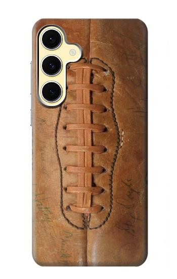 S2554 Vintage Old Ball Hülle Schutzhülle Taschen für Samsung Galaxy S24 FE