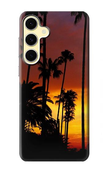 S2563 California Sunrise Hülle Schutzhülle Taschen für Samsung Galaxy S24 FE