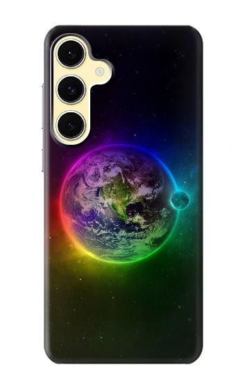 S2570 Colorful Planet Hülle Schutzhülle Taschen für Samsung Galaxy S24 FE