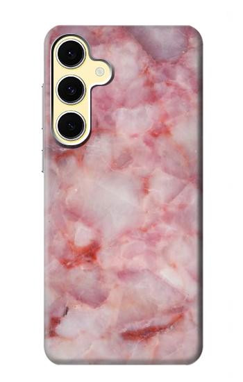S2843 Pink Marble Texture Hülle Schutzhülle Taschen für Samsung Galaxy S24 FE