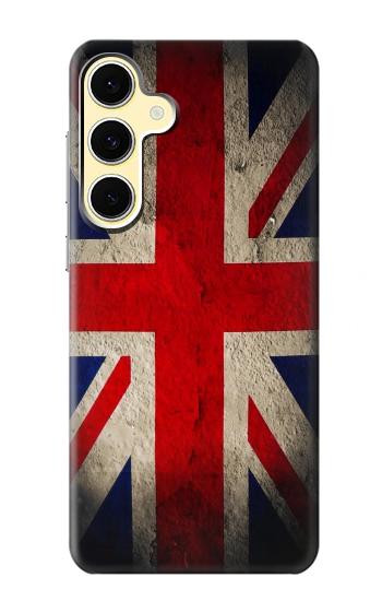 S2894 Vintage British Flag Hülle Schutzhülle Taschen für Samsung Galaxy S24 FE