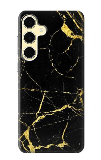 S2896 Gold Marble Graphic Printed Hülle Schutzhülle Taschen für Samsung Galaxy S24 FE