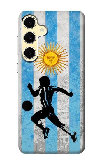 S2977 Argentina Football Soccer Hülle Schutzhülle Taschen für Samsung Galaxy S24 FE
