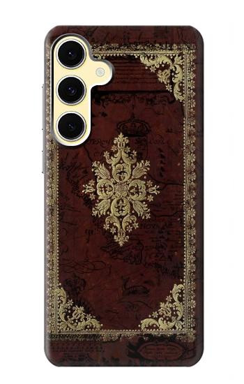 S3014 Vintage Map Book Cover Hülle Schutzhülle Taschen für Samsung Galaxy S24 FE