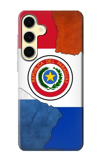 S3017 Paraguay Flag Hülle Schutzhülle Taschen für Samsung Galaxy S24 FE