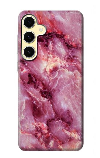 S3052 Pink Marble Graphic Printed Hülle Schutzhülle Taschen für Samsung Galaxy S24 FE