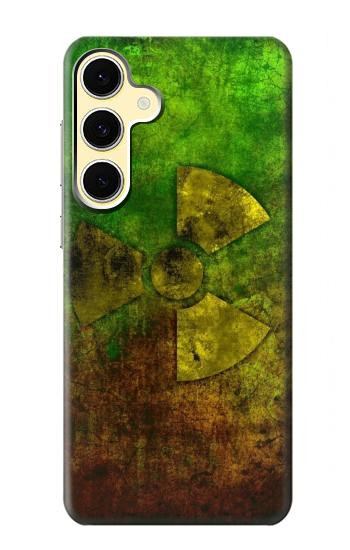 S3202 Radioactive Nuclear Hazard Symbol Hülle Schutzhülle Taschen für Samsung Galaxy S24 FE