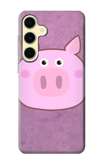 S3269 Pig Cartoon Hülle Schutzhülle Taschen für Samsung Galaxy S24 FE