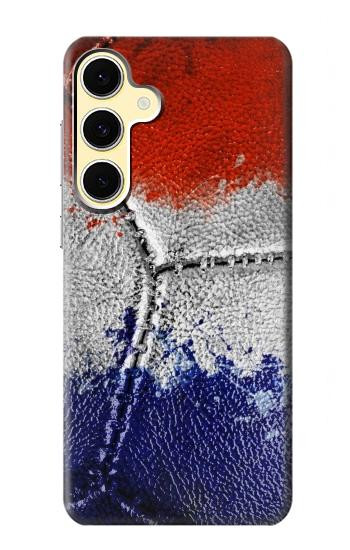S3304 France Flag Vintage Football Graphic Hülle Schutzhülle Taschen für Samsung Galaxy S24 FE