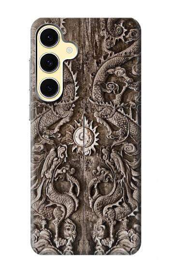 S3395 Dragon Door Hülle Schutzhülle Taschen für Samsung Galaxy S24 FE