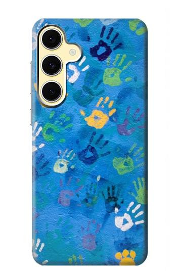 S3403 Hand Print Hülle Schutzhülle Taschen für Samsung Galaxy S24 FE