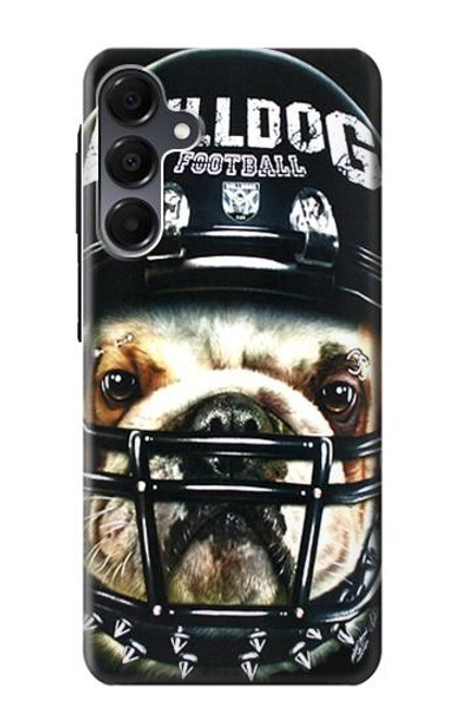 S0098 Bulldog American Football Hülle Schutzhülle Taschen für Samsung Galaxy A16 5G