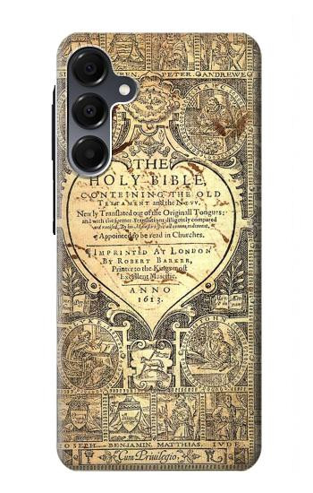 S0330 Bible Page Hülle Schutzhülle Taschen für Samsung Galaxy A16 5G