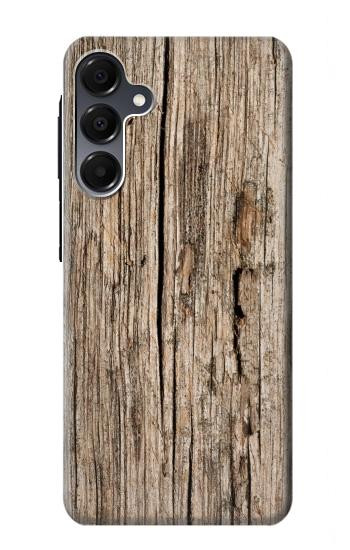 S0600 Wood Graphic Printed Hülle Schutzhülle Taschen für Samsung Galaxy A16 5G