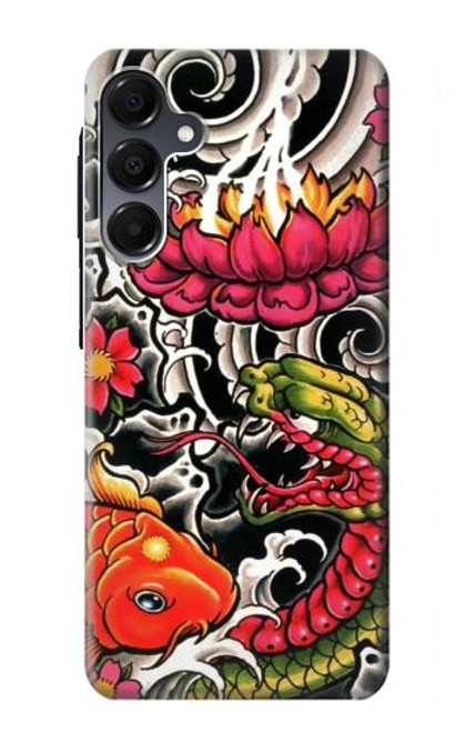 S0605 Yakuza Tattoo Hülle Schutzhülle Taschen für Samsung Galaxy A16 5G