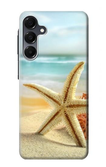 S1117 Starfish on the Beach Hülle Schutzhülle Taschen für Samsung Galaxy A16 5G