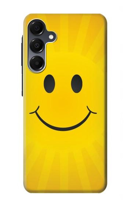 S1146 Yellow Sun Smile Hülle Schutzhülle Taschen für Samsung Galaxy A16 5G