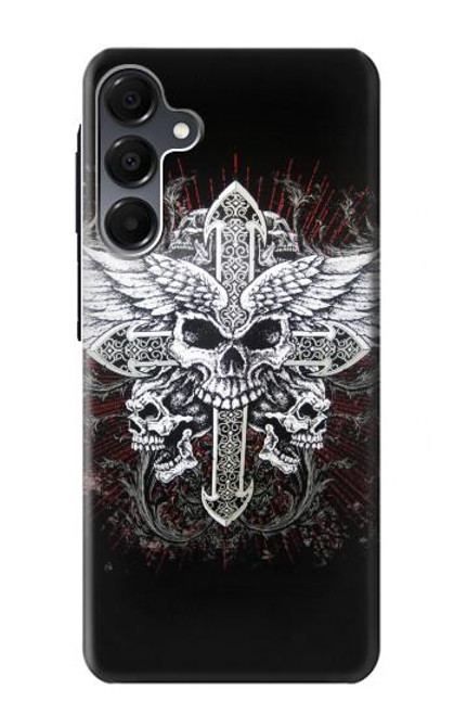 S1434 Skull Wing Tattoo Biker Hülle Schutzhülle Taschen für Samsung Galaxy A16 5G