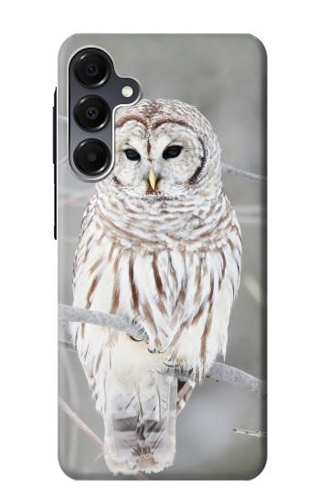 S1566 Snowy Owl White Owl Hülle Schutzhülle Taschen für Samsung Galaxy A16 5G