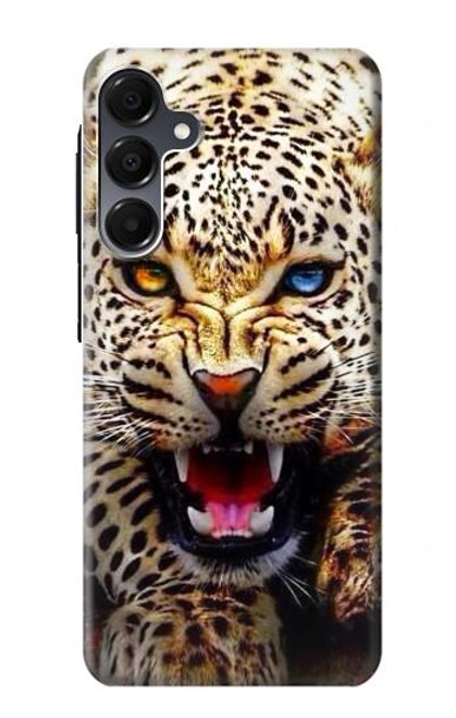 S1932 Blue Eyed Leopard Hülle Schutzhülle Taschen für Samsung Galaxy A16 5G