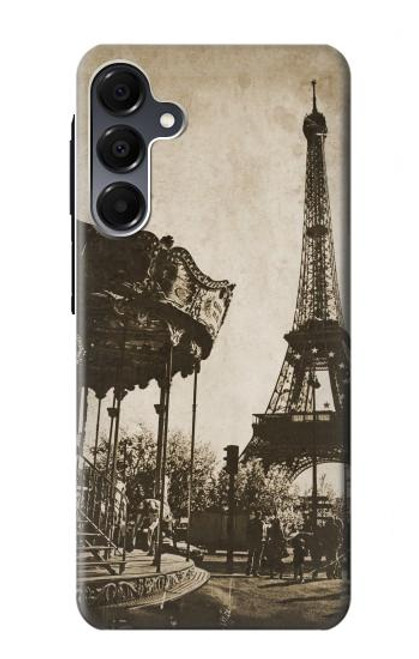 S2174 Eiffel Tower Vintage Paris Hülle Schutzhülle Taschen für Samsung Galaxy A16 5G