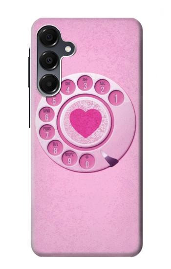S2847 Pink Retro Rotary Phone Hülle Schutzhülle Taschen für Samsung Galaxy A16 5G