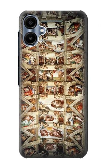 S0177 Michelangelo Chapel ceiling Hülle Schutzhülle Taschen für Samsung Galaxy A06