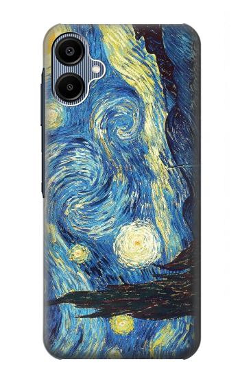 S0213 Van Gogh Starry Nights Hülle Schutzhülle Taschen für Samsung Galaxy A06
