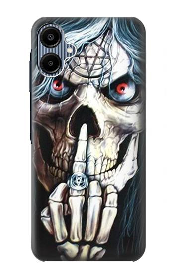 S0222 Skull Pentagram Hülle Schutzhülle Taschen für Samsung Galaxy A06