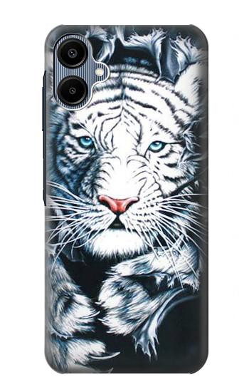 S0265 White Tiger Hülle Schutzhülle Taschen für Samsung Galaxy A06
