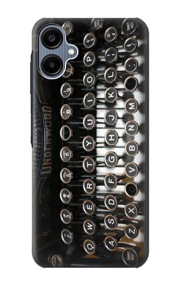 S0620 Typewriter Hülle Schutzhülle Taschen für Samsung Galaxy A06