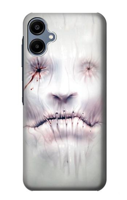 S0884 Horror Face Hülle Schutzhülle Taschen für Samsung Galaxy A06