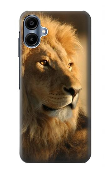 S1046 Lion King of Forest Hülle Schutzhülle Taschen für Samsung Galaxy A06